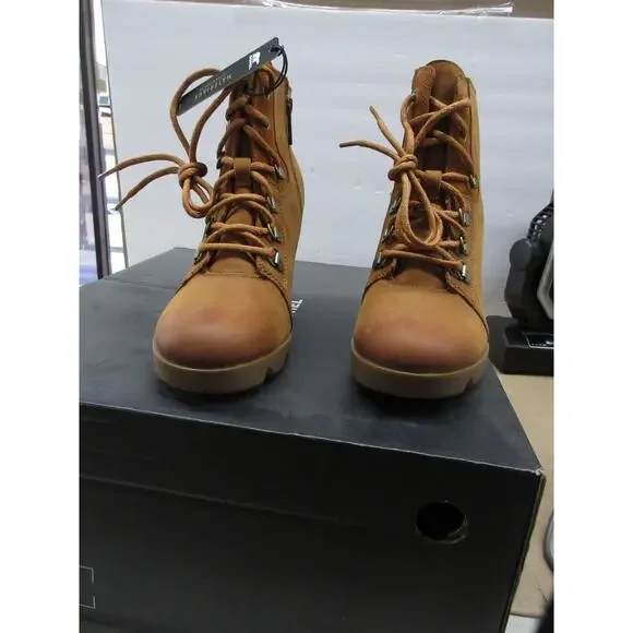 Good Condition Sorel Women's Lace Waterproof Boot - Size 8.5 - Picture 2 of 10